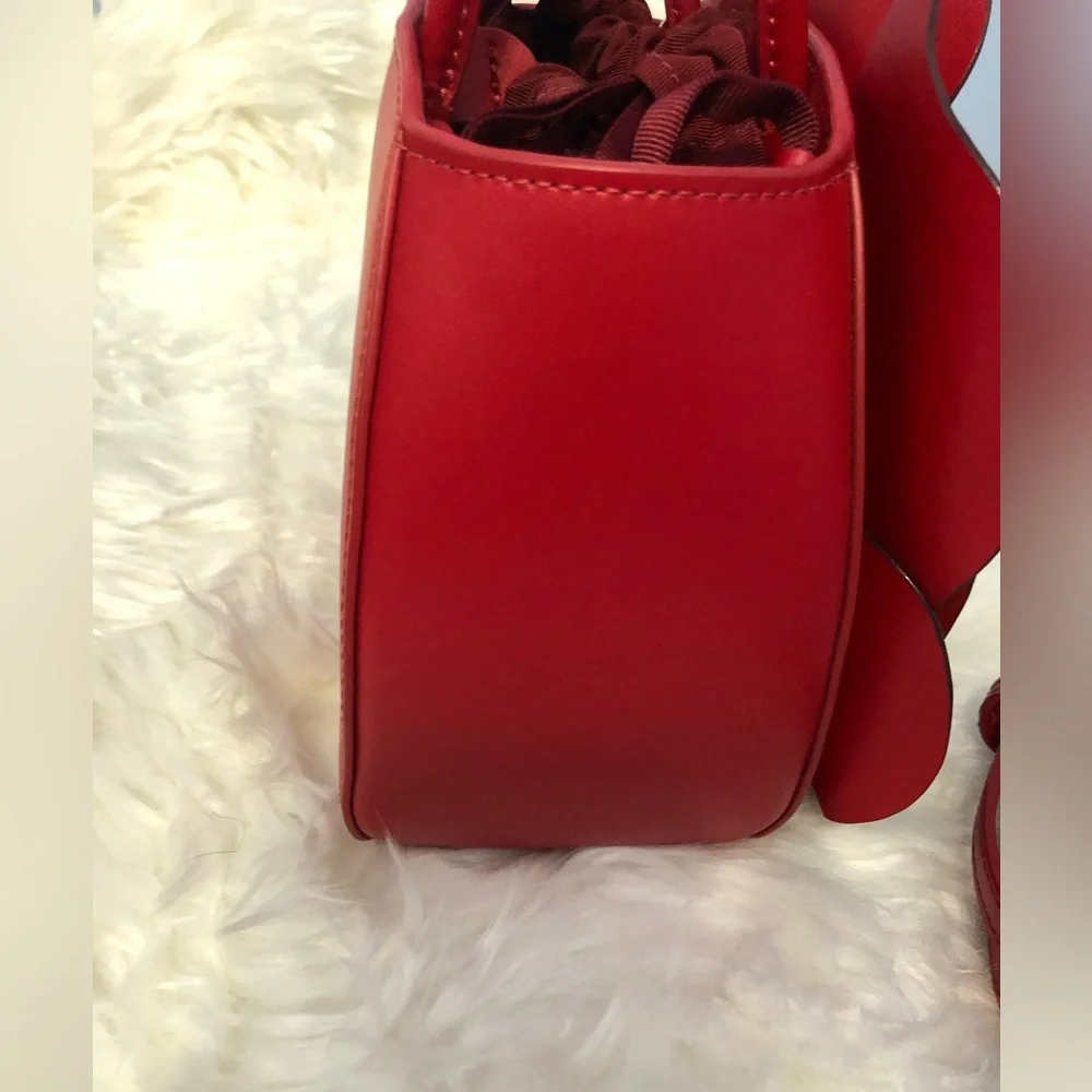 RARE Kate spade 3D Flora Red Rose Cross Body Bag - Picture 11 of 13